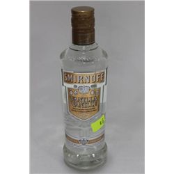 375ML BOTTLE OF SMIRONOFF VANILLA VODKA