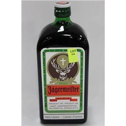 750ML BOTTLE OF JAGERMEISTER HERB LIQUEUR