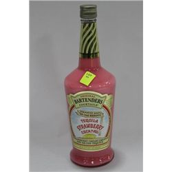 750ML BOTTLE OF BARTENDERS STRAWBERRY TEQUILA