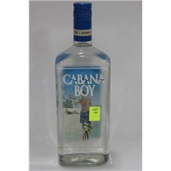 750ML BOTTLE OF CABANA BOY VANILLA SPICED RUM