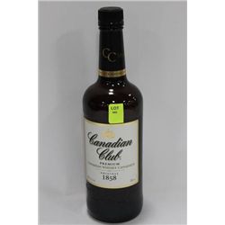750ML BOTTLE OF CANADIAN CLUB PREMIUM WHISKEY 40%
