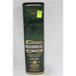 750ML BOTTLE OF BUSHMILLS 10 YR IRISH WHISKEY 40%