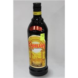 750ML BOTTLE OF KAHULA COFFEE FLAVOURED LIQUEUR