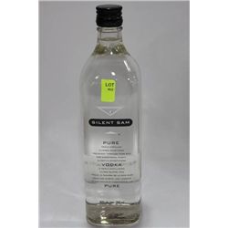 750ML BOTTLE OF SILENT SAM VODKA 40%