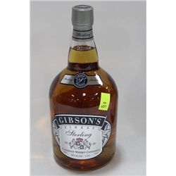 1.14L BOTTLE OF GIBSONS FINEST STERLING CANADIAN
