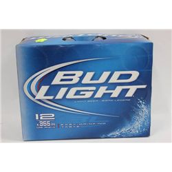 CASE OF 12 BUD LIGHT 4% BEER CANS