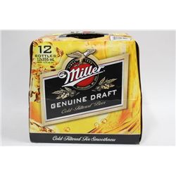 CASE OF MILLER GENUINE DRAFT BOTTLES 4.7%