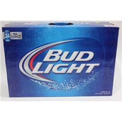 CASE OF 24 BUD LIGHT BEER CANS 4%