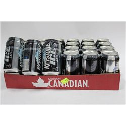 FLAT OF 24 KEYSTONE/KEYSTONE LIGHT AS THEY COME