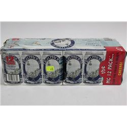 CASE OF 12 LIGHTHOUSE LAGER BEER CANS 4%