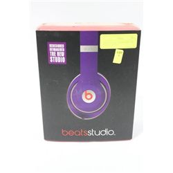 BEATS STUDIO HEADPHONES ON CHOICE : PURPLE