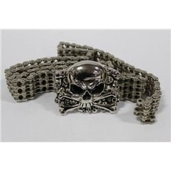 SKULL CHAIN BELT