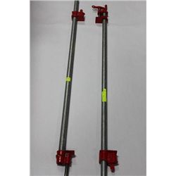 4' CLAMPS X2