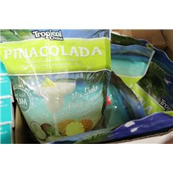 BOX OF PINA COLADA AND MARGARITA MIX