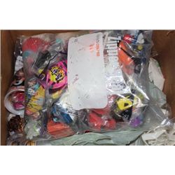 BOX OF PARTY SUPPLIES
