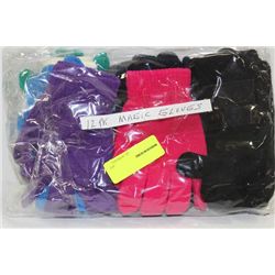 PK OF 2 LADIES LEATHER GLOVES