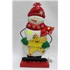 Image 1 : 29" METAL LIGHT-UP SNOWMAN