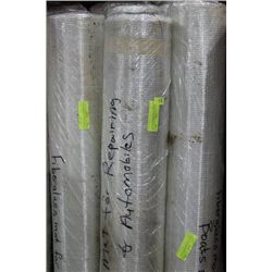 SMALL ROLLS OF FIBREGLASS MAT