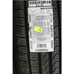 NEW TIRE ON CHOICE  225/45R18