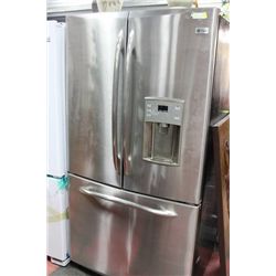 BLACK AND STAINLESS GE PROFILE FR DR FRIDGE W