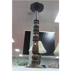 SHOWHOME WOOD CARVED PLANT STAND