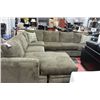 Image 1 : SHOWHOME  2 PC LARGE FABRIC SECTIONAL