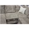 Image 3 : SHOWHOME  2 PC LARGE FABRIC SECTIONAL