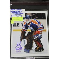 ANDY MOOG GUARANTEED AUTHENTIC AUTOGRAPH