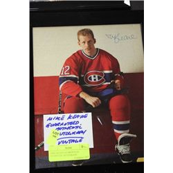 MIKE KEANE GUARANTEED AUTHENTIC AUTOGRAPH
