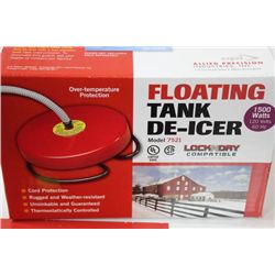 NEW 1500 WATT FLOATING TANK DE-ICER