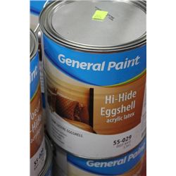 55-029 3.54LITRES HI HIDE EGGSHELL ACRYLIC LATEX