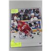 Image 1 : THEO FLEURY SINGED MAGAZINE PAGE W / COA