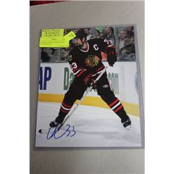 ADRIAN AUCOIN SIGNED 8 X 10 BLACKHAWKS