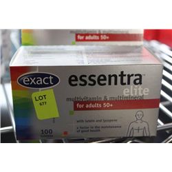 BOTTLE OF 100 ADULTS 50+ MULTI VITAMIN AND