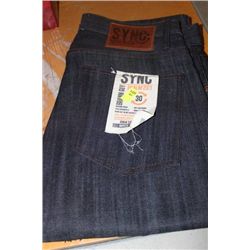 PAIR OF MENS SYNC JEANS ON CHOICE: SIZE 30