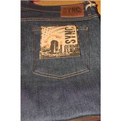 PAIR OF MENS SYNC JEANS ON CHOICE: SIZE 40