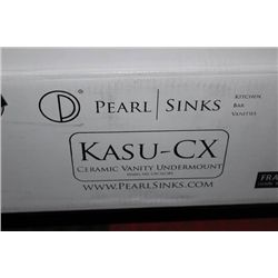 NEW PEARL SINK CERAMIC UNDERMOUNT SINK