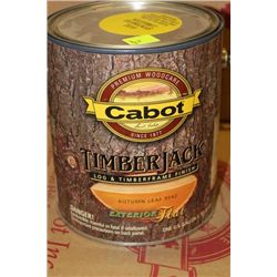 CASE W 4-3.785 LITRE PAIL TIMBER JACK AUTUMN