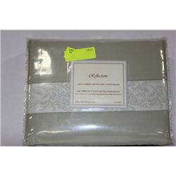 360 THREAD COUNT KING SHEET SET LIGHT GREEN