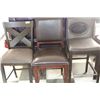 Image 1 : 3 VARIOUS SHOWHOME BAR STOOLS