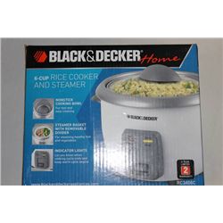 BLACK AND DECKER RICE COOKER
