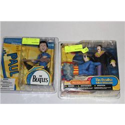 4 BEATLES COLLECTOR FIGURES