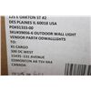 Image 1 : NEW OUTDOOR WALL LIGHT X10