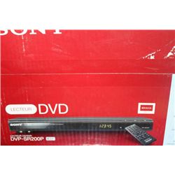 SONY CD / DVD PLAYER DVP-SR200P