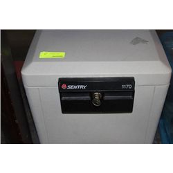 SENTRY LOCKING FIRE LOCK BOX