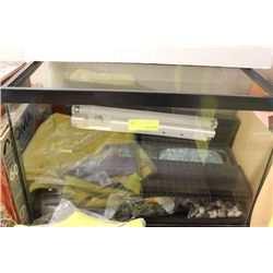 FISH AQUARIUM W ACCESSORIES