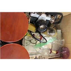 BOX OF MISCELLANEAOUS ELECTRONICS