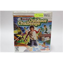 NINTENDO WII OUTDOOR CHALLENGE GAME