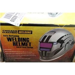 AUTO-DARKENING WELDING HELMET