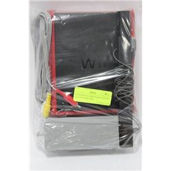 NINTENDO Wii MINI GAME SYSTEM COLOR:RED/BLACK